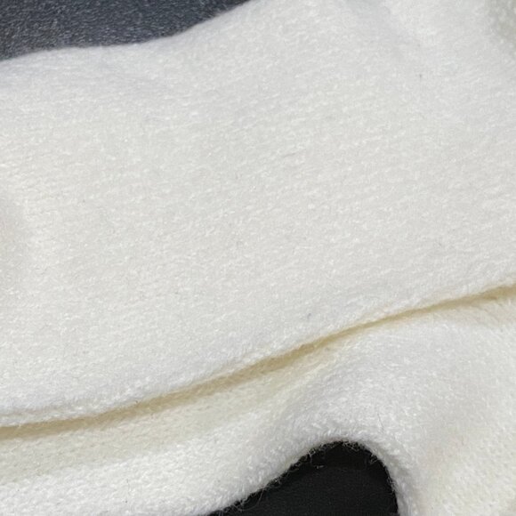 New White/Gold Metallic Fairy Boho Angel Balletcore Cuff Highs Socks Size 8-9 W - Picture 3 of 5